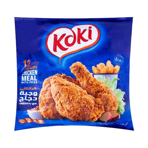 Buy Koki Fried Hot Chicken Crunchy - 12 Pieces + Fries in Egypt