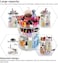 Other 360 Degree Rotating Makeup Organizer,Adjustable Multi-Function Cosmetic Storage Box With Large Capacity for Cosmetics And Accessories