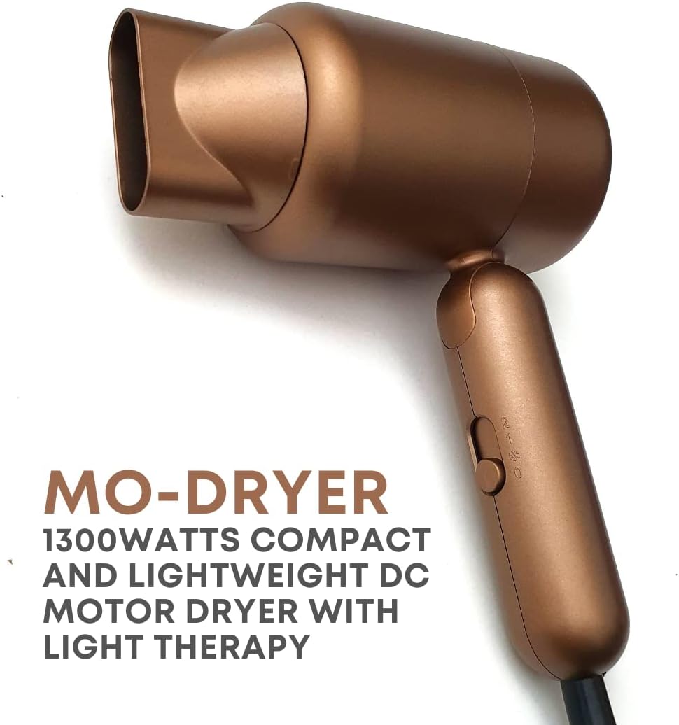 Alan Truman MO 1300 Watts DC Motor Dryer Cappuccino Gold