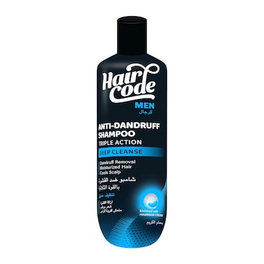 Hair Code Anti-Dandruff Deep Cleanse Shampoo - 340 ml