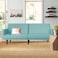In House Shahrzad 2 In 1 Sofabed Velvet Upholstered - Light Turquoise