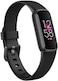 Fitbit Luxe Fitness &amp; Wellness Tracker, Black/Black Stainless Steel