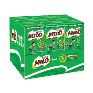 Nestle Milo Ready To Drink Milk 180 ml (Pack of 12)