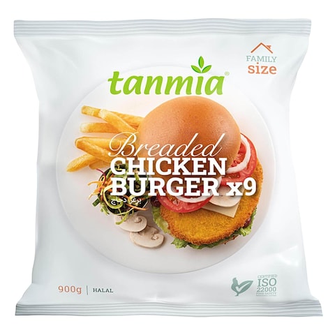 Tanmia Breaded Chicken Burgers 900GR