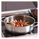 Korkmaz A1658 Perla Low Casserole 3L (24x60.5cm) Silver
