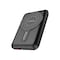 Promate Magnetic Wireless Power Bank, 10000mAh 15W Qi Wireless Mag-Safe Battery Pack with 20W USB-C Power Delivery Port, 18W QC 3.0 Port and Foldable Stand for iPhone 13, iPad Air PowerMag-10Pro Black