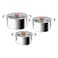 Tefal Optispace Stainless Steel Cooking Set 6 PCS