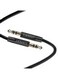 3.5mm To 3.5mm AUX Audio Cable 1000millimeter Black
