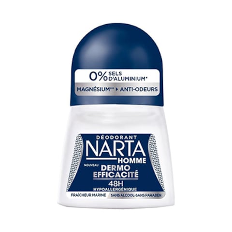 Narta Homme Magnesium Protect 48H Deodorant 50ml Online | Carrefour Lebanon