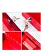 Lavish [1-Unit] Cash Box With 2Pcs Keys Size 150 X 120 X 80 mm Red Color