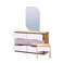 Home Style Cammi Dresser With Mirror And Stool Multicolour