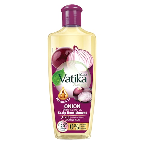 Vatika Naturals Onion Enriched Hair Oil Clear 300ml