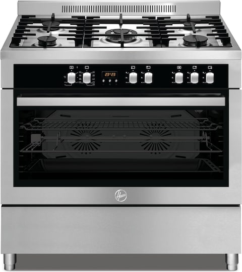 Hoover Free Standing Electric Cooker HMC-S95E-S Silver And Black 90x60cm