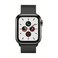 Apple Watch Series 5 GPS + Cellular 40mm Space Black Stainless Steel Case with Space Black Mila