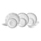 Corelle Classic Dinner Set Black And White 18 PCS