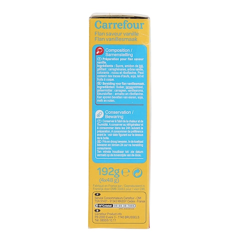 Carrefour Classic Vanilla Pudding 192g