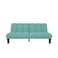 In House Sana 2 In 1 Sofabed Velvet Upholstered - Light Turquoise