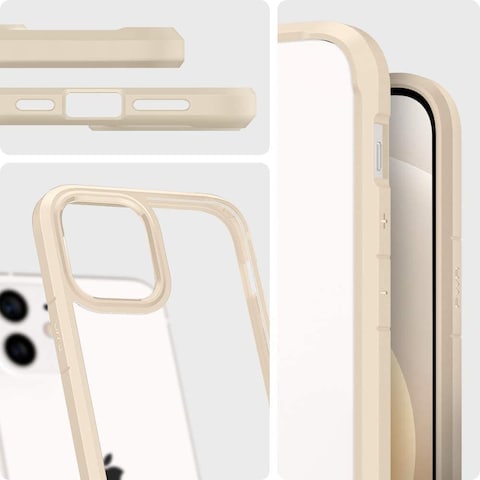 Spigen Ultra Hybrid designed for iPhone 12 Mini case/cover - Sand Beige