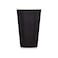 YESOCEA [50 Pack] Disposable Hot Cups - 16oz Black Double Wall Insulated Ripple Sleeves To Go Coffee Cups