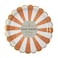 Toot Sweet Large Orange Striped Plate