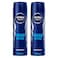 NIVEA MEN Antiperspirant Spray for Men 48h Protection Fresh Active Fresh Scent 150ml Pack of 2