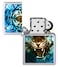 Zippo CI400583 205 Control Escape Satin Chrome Windproof Lighter