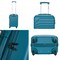 Single Hardside Spinner ABS Trolley Luggage With Number Lock 20 Inches