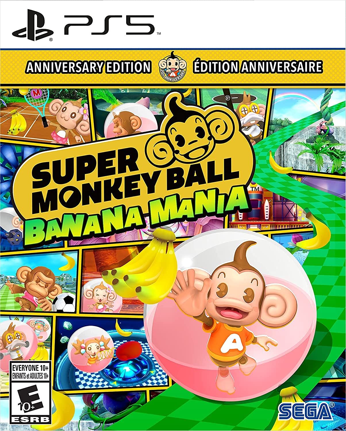 سوني SONY Playstation 5 Super Monkey Ball Banana Mania Anniversary Launch Edition