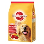 Buy Pedigree Liver And Vegetable Adult Dog Food 3kg in UAE