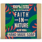 Buy Faith In Nature Soap - Aloe Vera 100Gm in UAE