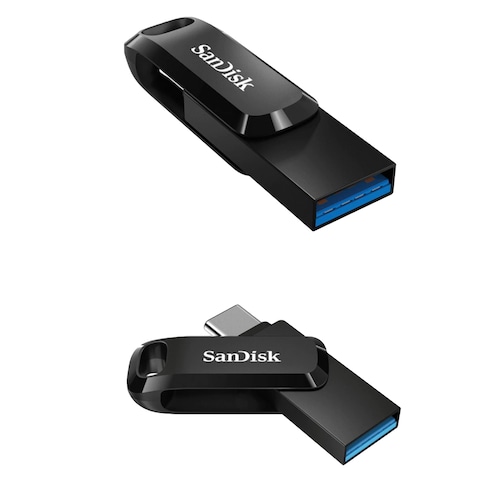 SanDisk Ultra Dual Drive Go USB Type C 64GB Black