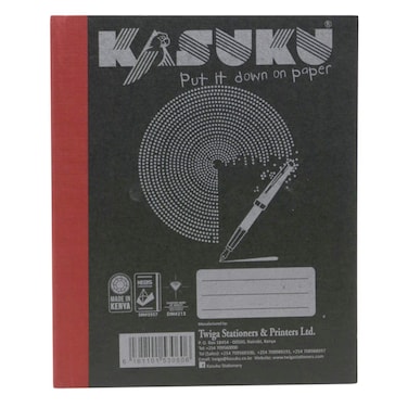 Kasuku Hardcover Single Lines A5 200Pages