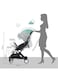 Moon Compact Cabin Stroller, Cool Grey/Black