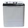 Mika MWSTT2208 Semi Automatic Twin Tub Top Load Washing Machine 8Kg Silver