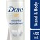 Dove Nourishing Rich Body Lotion for dry Skin Essential 400ml