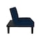 In House Yoomi 2 In 1 Sofabed Velvet Upholstered - Dark Blue