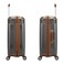 Eminent Hard Case Travel Bag Medium Luggage Trolley Polycarbonate Lightweight Suitcase 4 Quiet Double Spinner Wheels With Tsa Lock KK10 Gold Grey