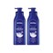 Nivea Body Lotion Natural Glow UV Filter Normal to Dry Skin 2x400ml