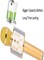Generic Wireless Bluetooth Karaoke Microphone Mp-045 Gold/White