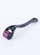 Generic - 540 Micro Needle Derma Skin Roller Black/Pink 1.5millimeter