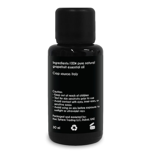 Aroma Tierra - Grapefruit Essential Oil (Italy) - Aroma Tierra - 100% Pure &amp; Natural - 30Ml