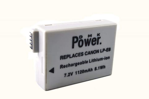 DMK Power 2 Pcs Lpe-8 Batteries For Canon Eos 550d 600d X4 X5 T2i T3i Etc Cameras