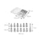 Delicia Decorating Nozzles, Stainless Steel - 13 pcs Set, 3.5 cm and 7 cm