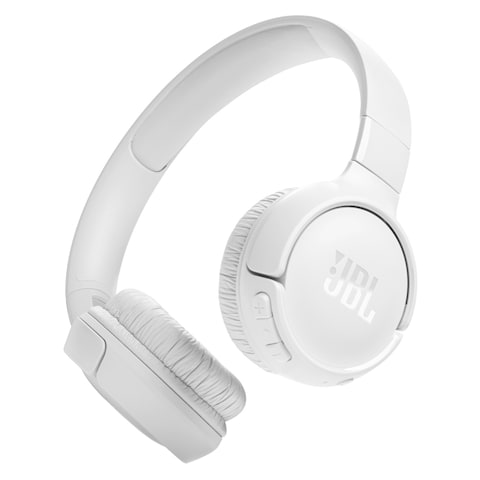 JBL Tune 520BT Headphones With Mic Bluetooth Pure Bass Over-Ear White