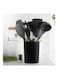 11-Pieces Kitchen Utensil Set Black 25cm