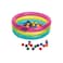 Intex Classic 3Ring Baby Ball Pit 48674 Multicolour 86X25cm