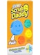 Scrub Daddy Original All Purpose Color Cleaning Sponge Multi-Pack Set Of 4 Assorted
