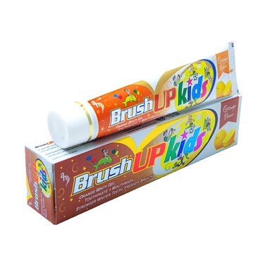 Brush Up Toothpaste For Kids - Orange - 70 Gm