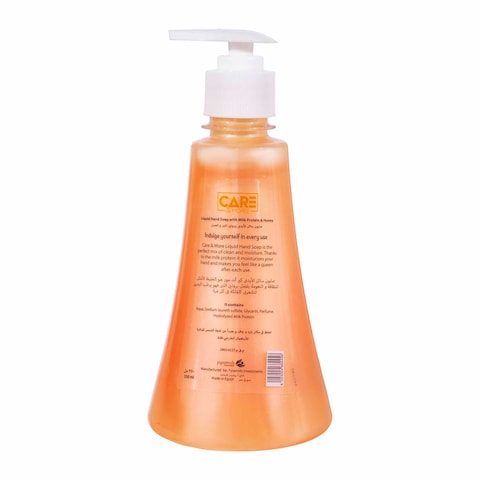Care and More Liquid Hand Wash - 350 Ml - Honey and Milk