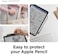 elago Metal Pencil Holder compatible with Apple Pencil 2 2nd Generation, Apple Magic Keyboard, Smart Keyboard Folio and other Magnetic iPad cases - Black